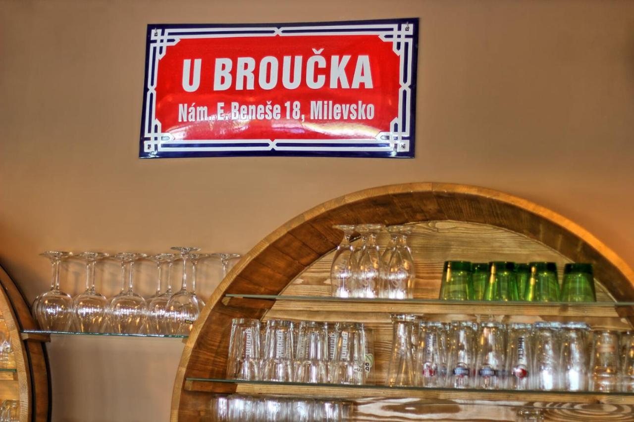 Penzion U Broucka Milevsko Exteriör bild